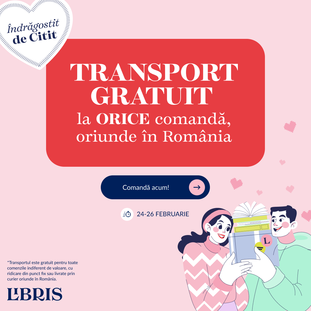 De Dragobete  ai Transport GRATUIT la orice! – libris.ro