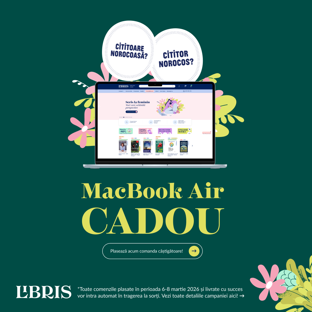 CADOU MacBook Air! Citește-ți norocul în cărți! – libris.ro