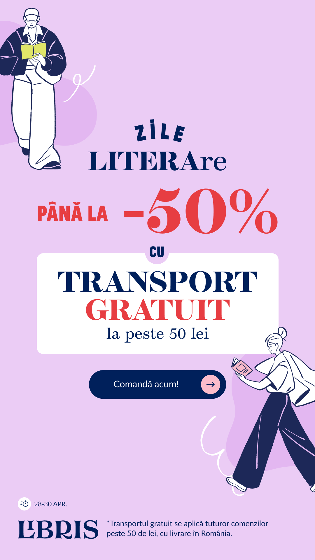 LITERA până la -50% și GRATUIT peste 50 lei! – libris.ro
