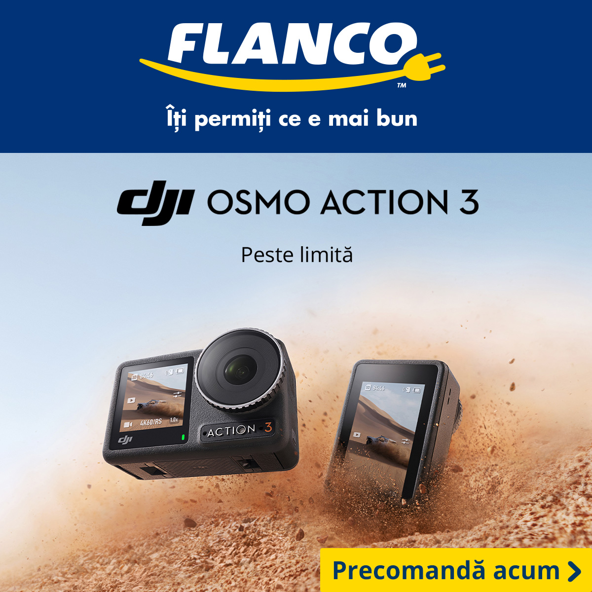 Flanco - DJI Osmo Action 3