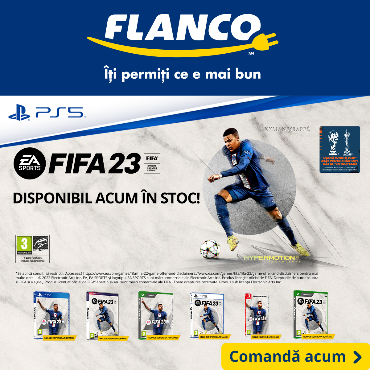 Flanco - Fifa 23 – Comanda