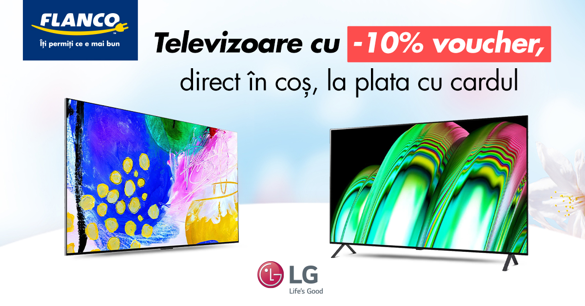 Flanco - 10% la TV LG