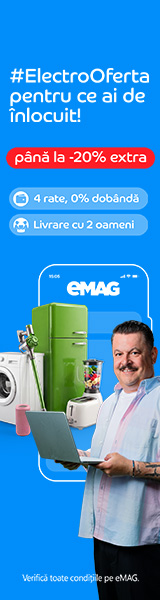 Electro Weekend 12 – 15 iunie 2026 – eMAG.ro