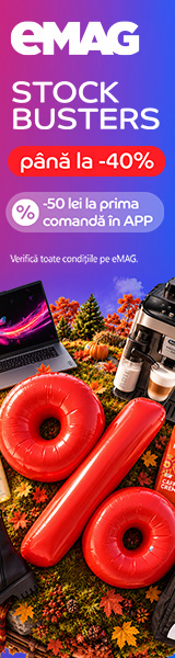 Stock Busters, 22 sep – 1 oct – eMAG.ro