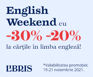 Libris - English weekend! -30% -20% la cartile in limba engleza! Read, Learn, Repeat!