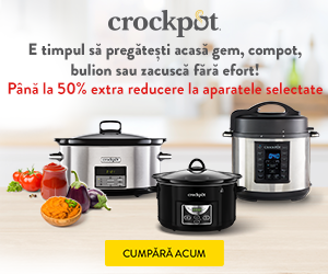 Crockpot-romania - Pana la 50% reducere la aparatele de gatit Crockpot!