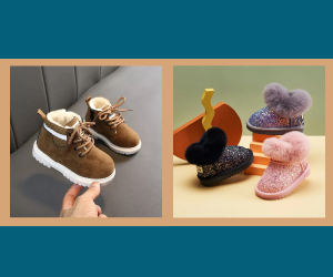 Superbebeshop - Ghetute si cizme imblanite pentru copii