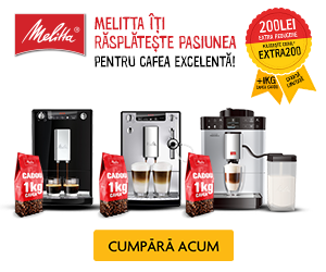 Melitta - Melitta iti rasplateste pasiunea pentru cafea excelenta!