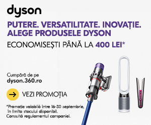 Dyson - Putere. Versatilitate. Inovatie. Alege produsele Dyson!
