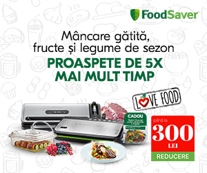Foodsaver-romania - Mancare gatita, fructe si legume de sezon proaspete de 5x mai mult timp!