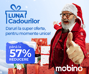 Mobino - Luna Cadourilor la mobino.ro!
