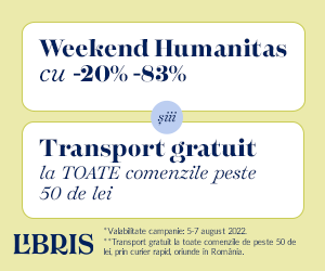 Libris - -20% -83% la Humanitas + TRANSPORT GRATUIT*! Navigheaza catre noi teritorii literare!