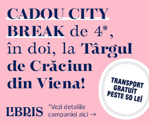 Libris - CADOU City Break de 4*, la Targul de Craciun din Viena, in doi! Siii TRANSPORT GRATUIT*!