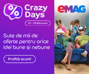 eMAG - Crazy Days 27-29 februarie