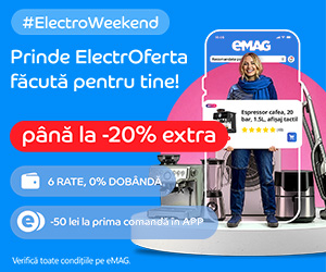 Electro Weekend 20-23 februarie 2026 – eMAG.ro