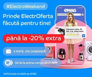 Electro Weekend 5-8 iunie 2026 – eMAG.ro