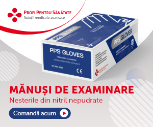 Profipentrusanatate - Mănuși Nitril Nepudrate PPS Gloves, Albastre