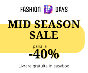  - Mid Season Sale – pana la -40% la articolele pentru barbati