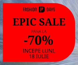FashionDays - Teasing Epic Sale – reduceri de pana la 70% la articolele pentru femei. Incepe luni, 18 iulie