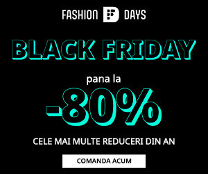 FashionDays - Black Friday – cele mai multe reduceri din an. Pana la -80%
