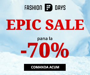 FashionDays - Epic Sale: pana la -70% la articolele pentru barbati
