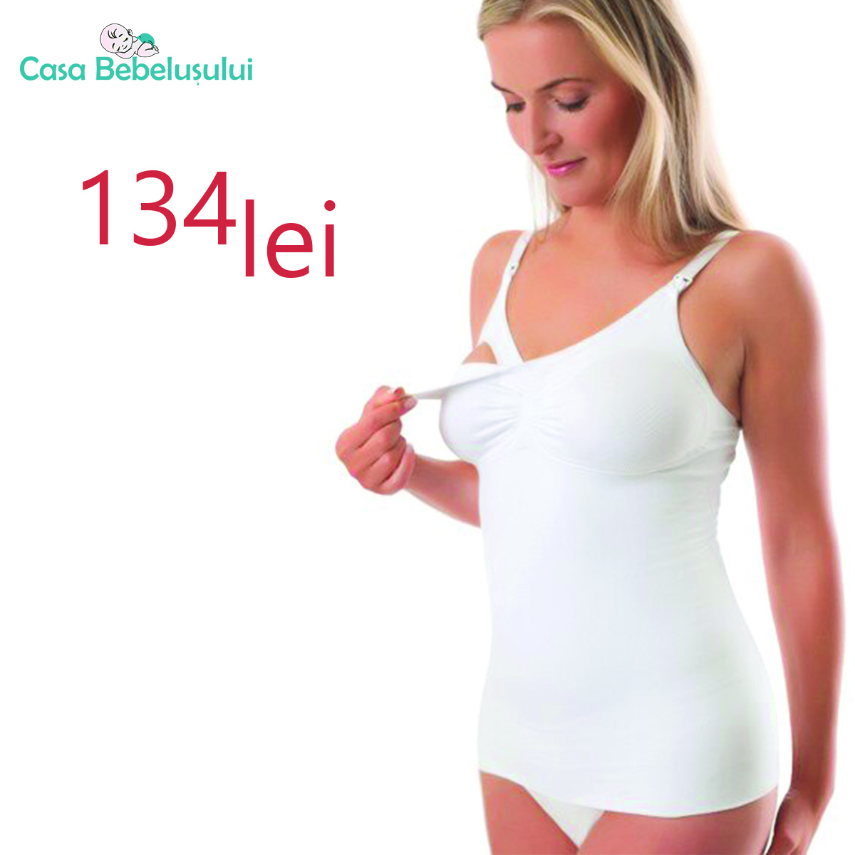Casabebelusului - Top 134 lei alb