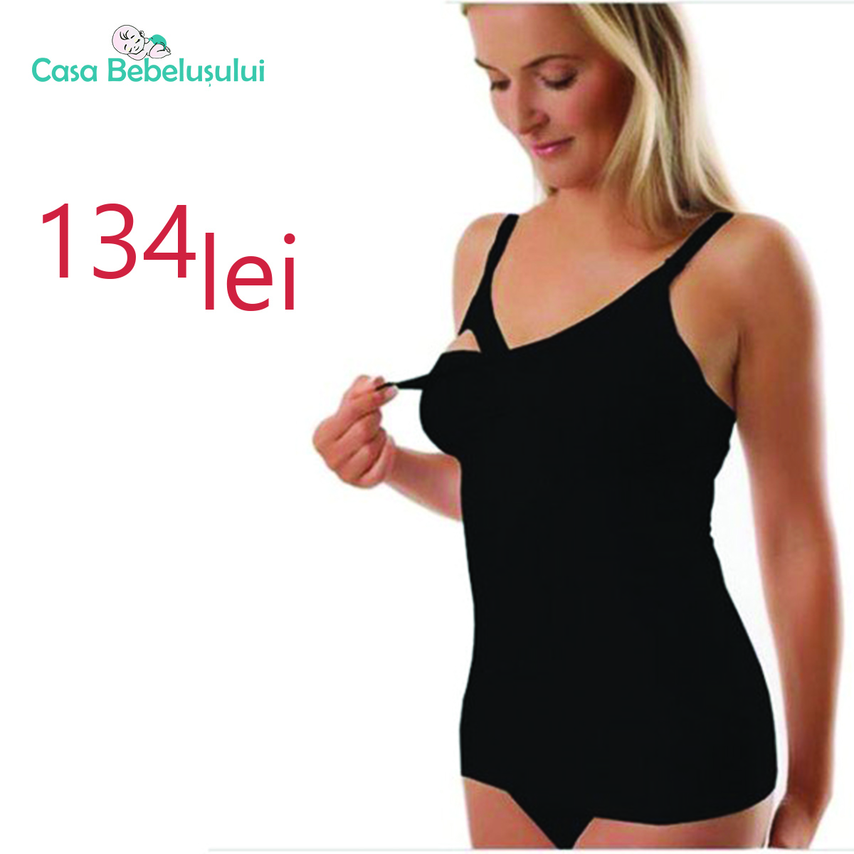 Casabebelusului - Top 134 lei negru