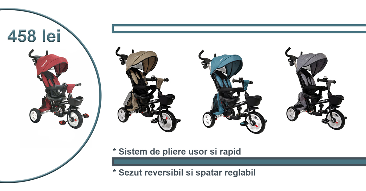 Casabebelusului - Reducere tricicleta 510 TC Milano beberoyal
