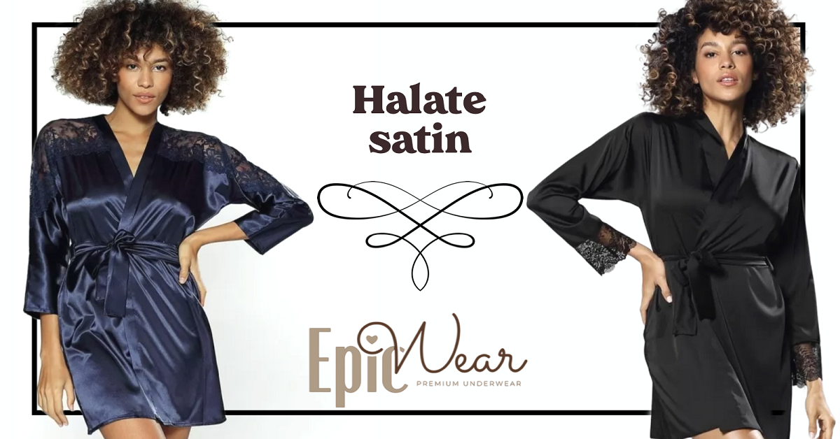 Epicwear - Reducere 30% la halatele din satin