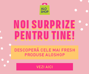 Aloshop - Noi surprize pentru tine! Descoperă cele mai fresh produse AloShop.