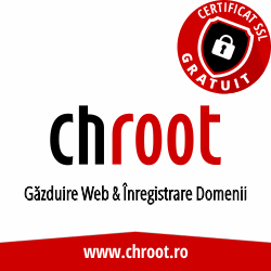 Gazduire web 2024-1 – Chroot.ro