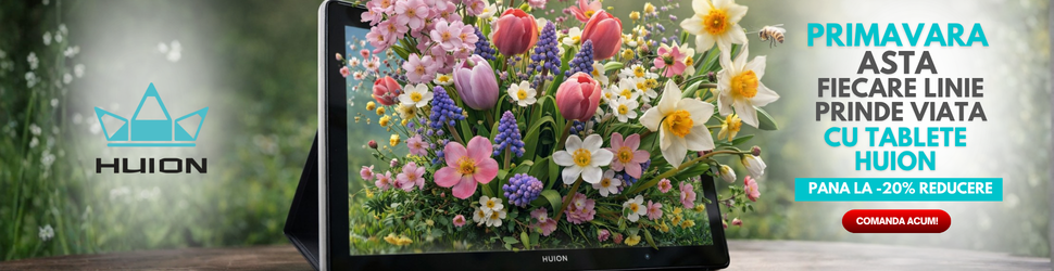 Promo Huion -16% REDUCERE – ITGalaxy.ro