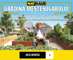 MatHaus - Campanie Grădina Meșteșugarului 21-27.04.2023