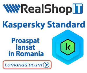 Realshopit - Kaspersky Standard – Produs nou in Romania