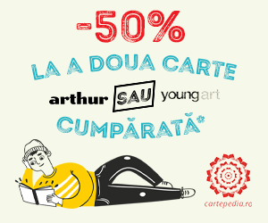 Cartepedia - -50% la a doua carte Arthur sau Young Art