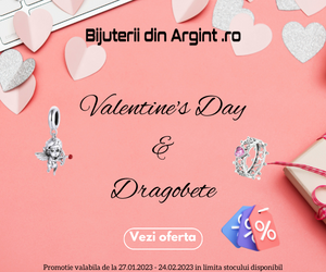 Bijuteriidinargint - Promotie in luna iubirii, Valentine’s day & Dragobete