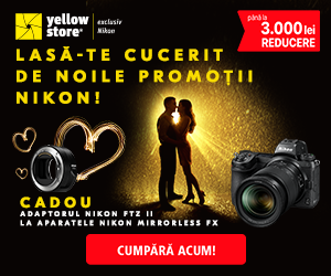 YellowStore - Lasa-te cucerit de noile promotii Nikon
